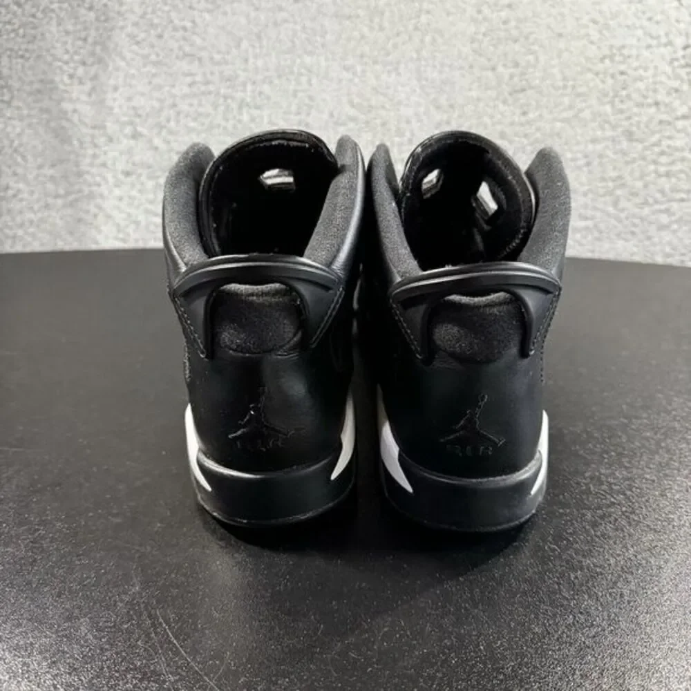 Nike Air Jordan Retro 6 Sneakers 6y Basketball Athletic Shoes Black Cat‎